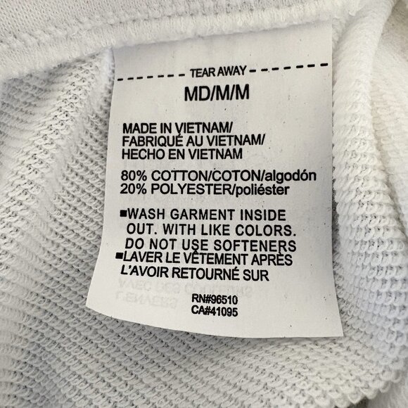 Under Armour Rival Terry Shorts Fleece Sweats Loungewear White Size Medium NEW - Picture 7 of 7